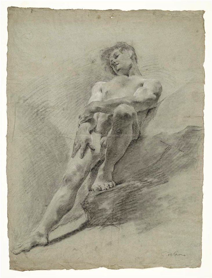 Piazzetta - Nude Male, 1951.226