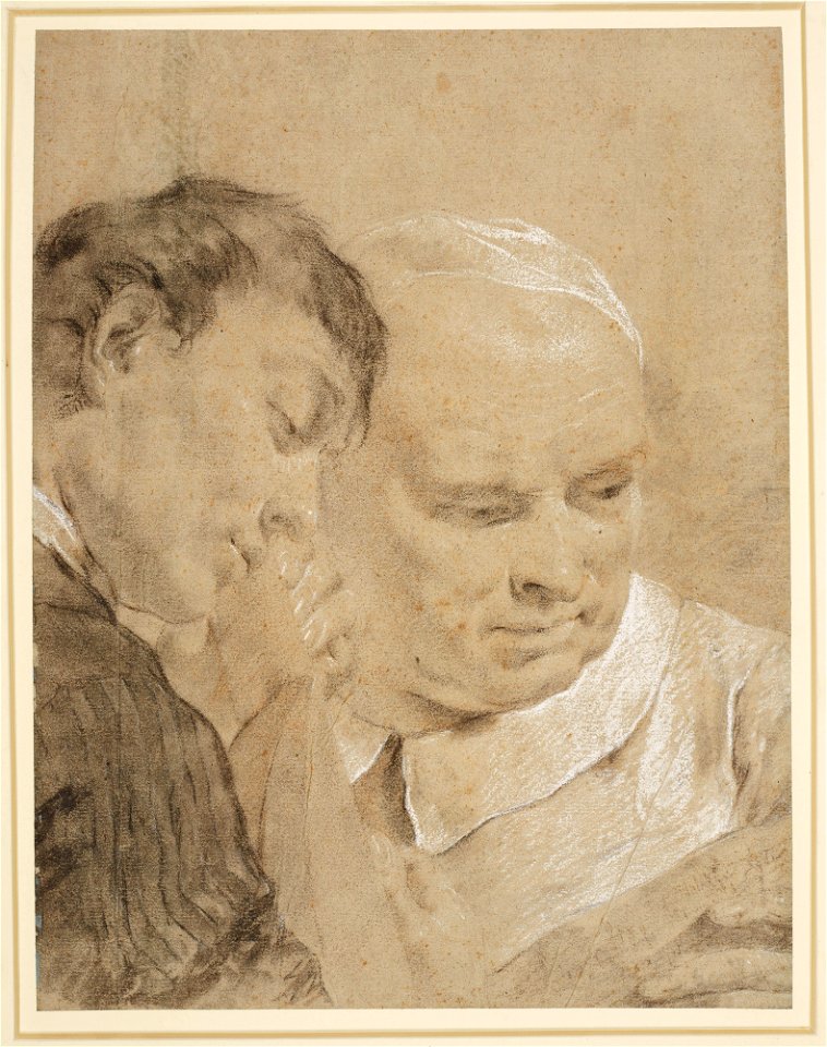 Piazzetta - Two musicians c. 1730 - c. 1750, RCIN 990761