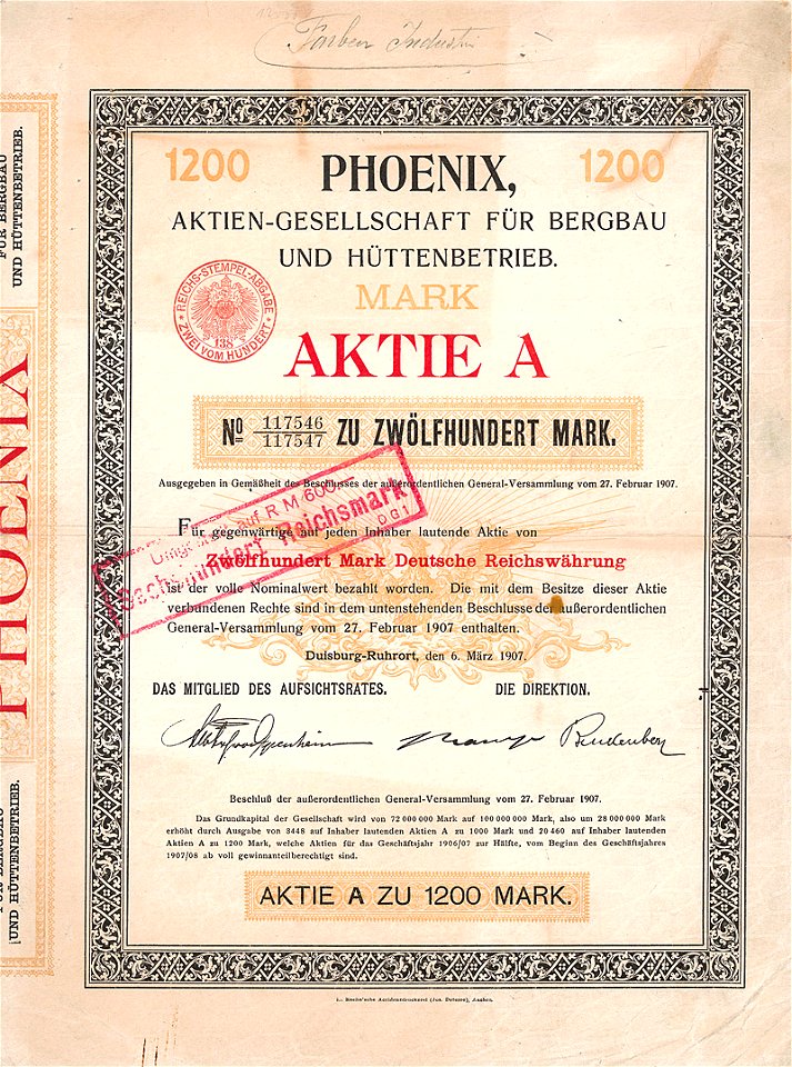Phoenix AG 1200 Mk 1907