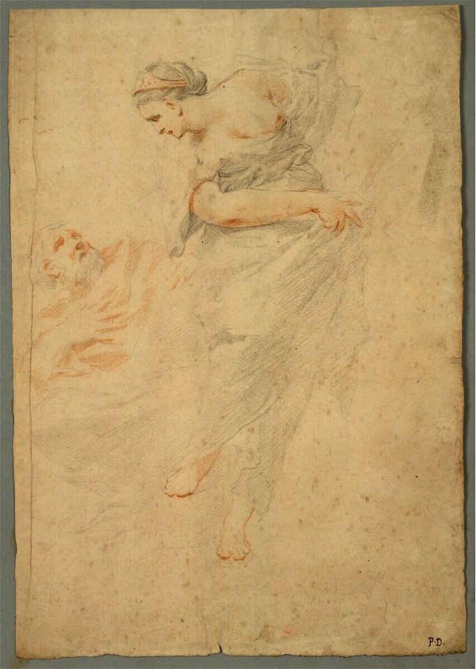 Piazzetta - Weibliche und männliche Figur, 43408