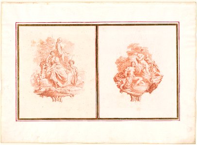 Piazzetta - Two Pastoral Scenes, 1961.1222