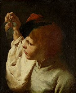 Piazzetta - Boy with a Pear, c. 1740, 1944.34