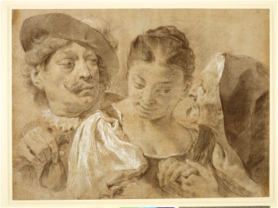 Piazzetta - The Procuress c. 1730, RCIN 991251
