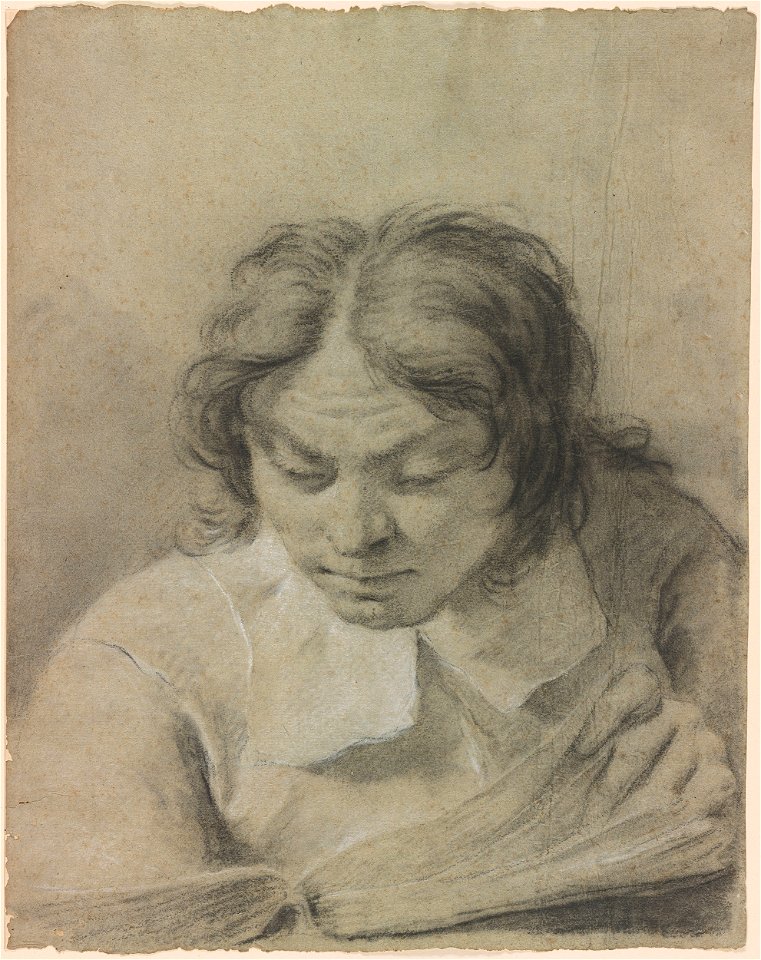 Piazzetta - Portrait of a Man Reading, IV, 92