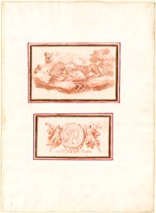 Piazzetta - Two Tailpiece Designs, 1961.1232