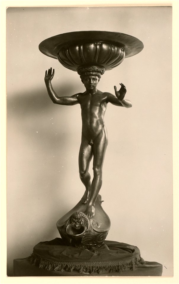 Photograph, Fountain in bronze, ca. 1890 (CH 18404477)