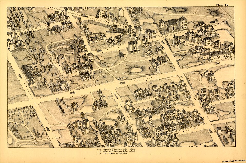 Pictorial St. Louis, the great metropolis of the Mississippi valley; a topographical survey drawn in perspective A.D. 1875, LOC rc01001392-40