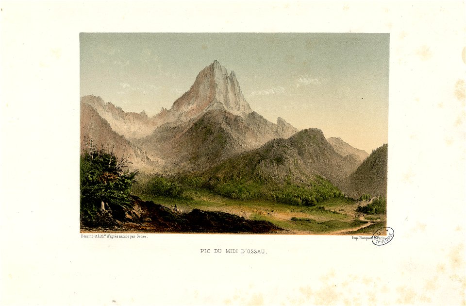 Pic du Midi d'Ossau - Fonds Ancely - B315556101 A GORSE 6 014