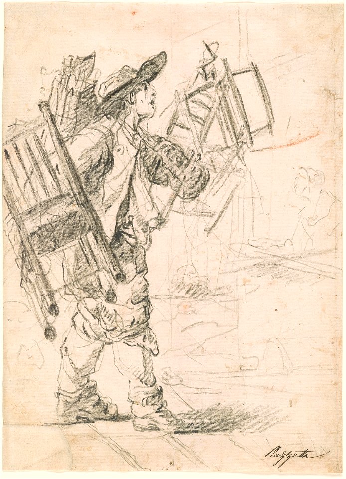 Piazzetta - Sketch of a Peddler, IV, 94a