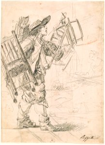 Piazzetta - Sketch of a Peddler, IV, 94a
