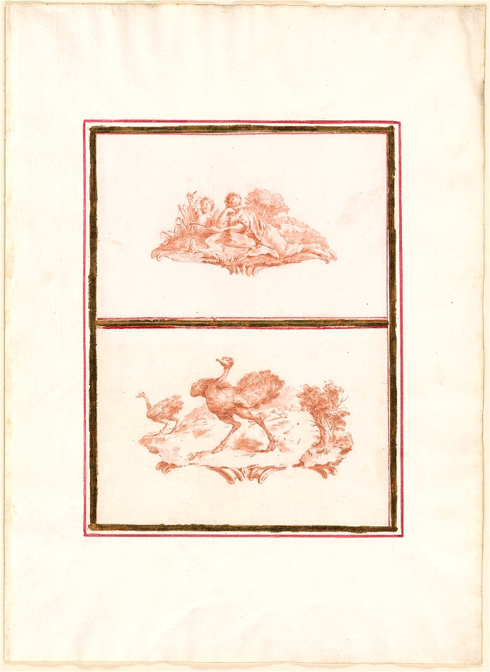 Piazzetta - Two Tailpiece Designs, 1961.1229