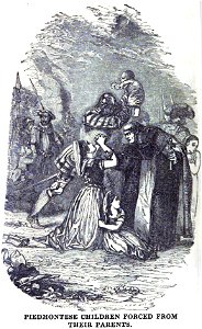 Piedmontese Children Forced from their parents (October 1853, X, p.108)