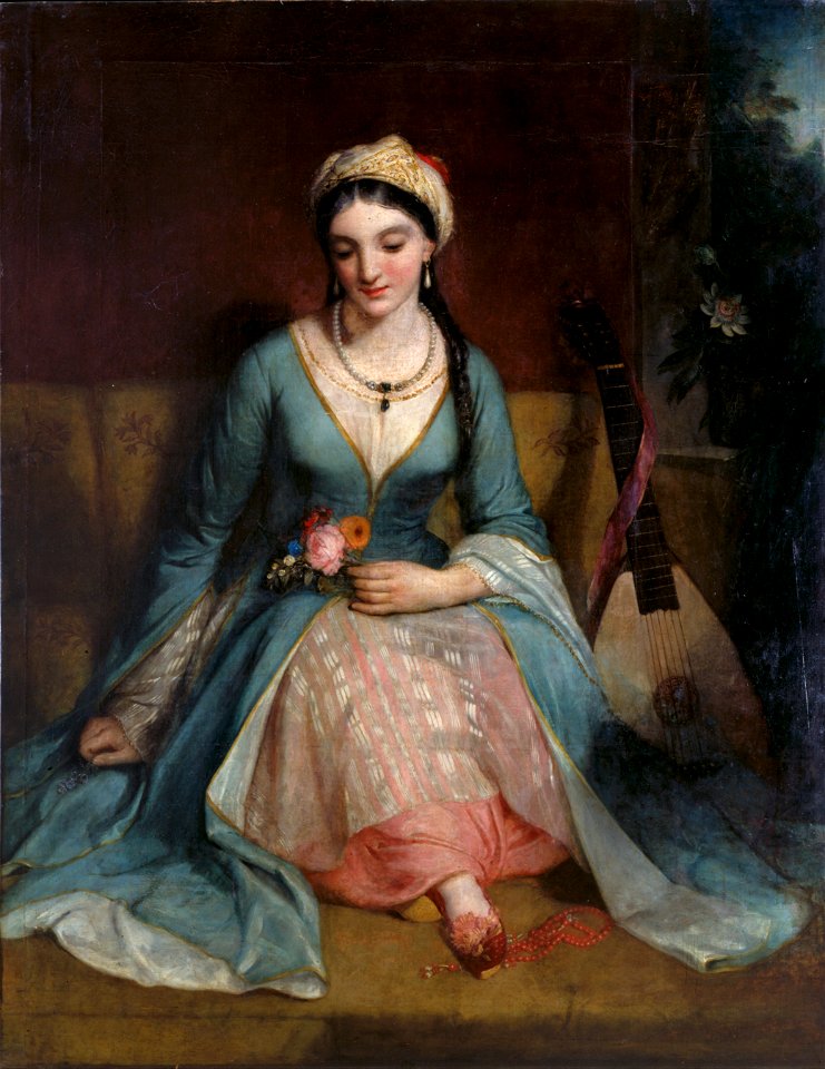 Pickersgill Henry W. - A Young Greek Woman - Google Art Project