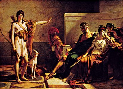 Phèdre et Hippolyte par Pierre-Narcisse Guérin, 1802 - Musée du Louvre