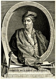 Portrait of Andrea Palladio by Bernard Picart 1716