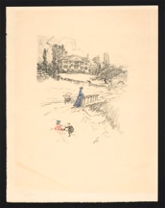 Picturesque New York twelve photogravures from monotypes by C.F.W Mielatz. (No. 9), Jumel mansion - Mielatz 1901. LCCN2017651519
