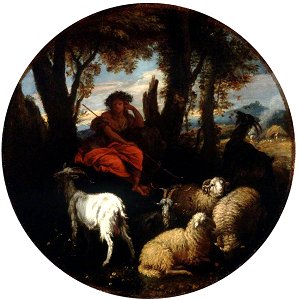 Pier Francesco Mola (1612-1666) (style of) - Apollo as a Shepherd - 1271045 - National Trust
