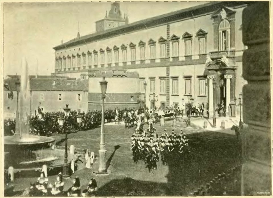 Piazza del Quirinale - Roma italiana, 1870-1895 (page 317 crop)