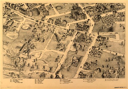 Pictorial St. Louis, the great metropolis of the Mississippi valley; a topographical survey drawn in perspective A.D. 1875, LOC rc01001392-13
