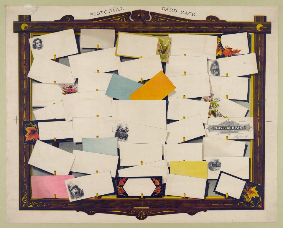 Pictorial card rack LCCN2003674669