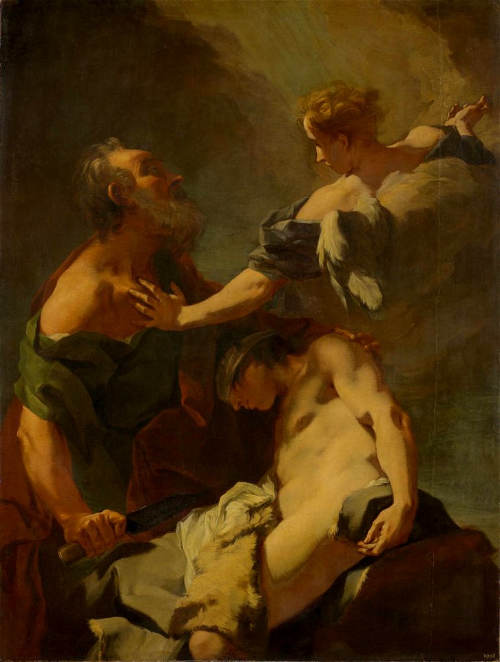 Piazzetta - Das Opfer Abrahams, 1730-35, Gal.-Nr. 569