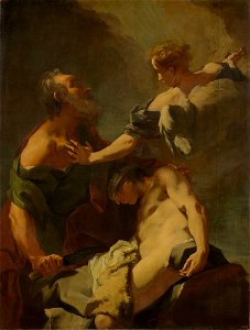 Piazzetta - Das Opfer Abrahams, 1730-35, Gal.-Nr. 569