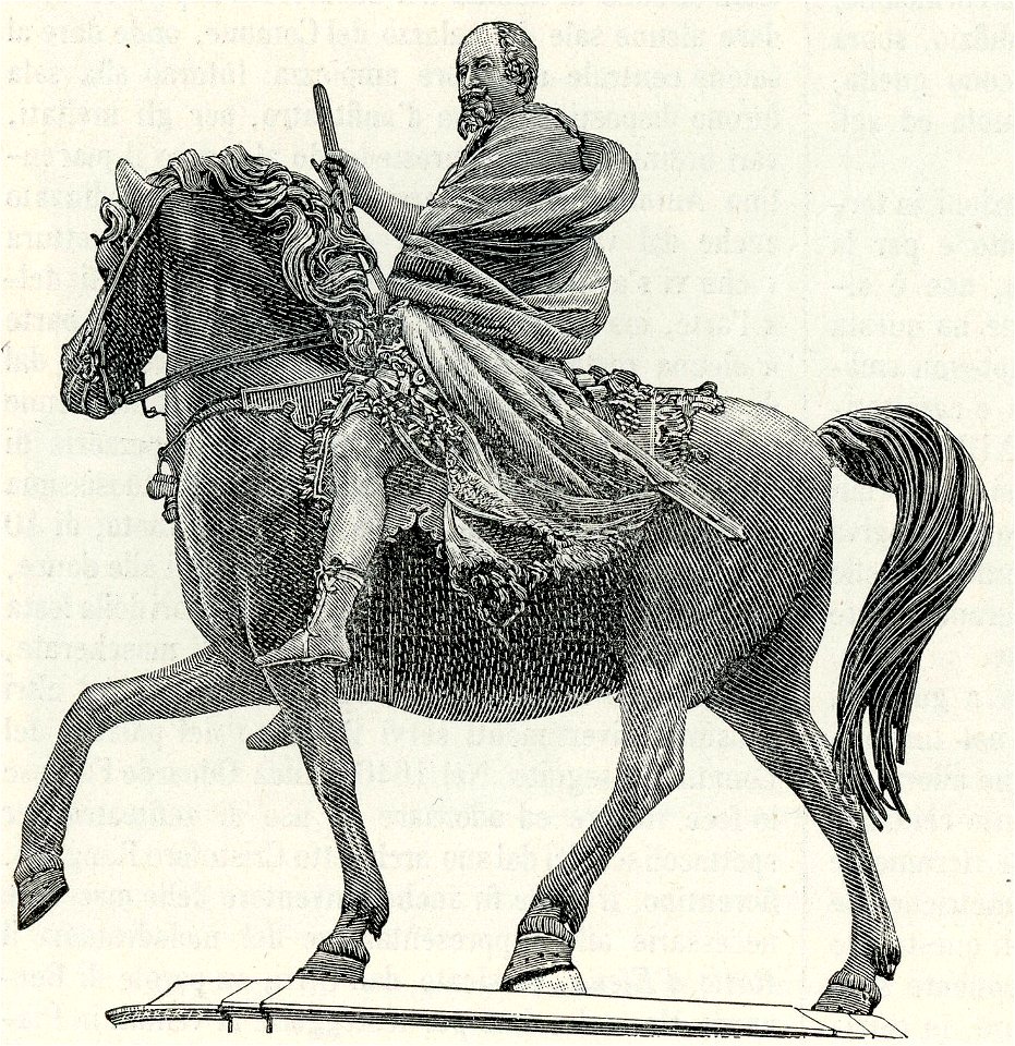Piacenza statua equestre di Ranuccio I Farnese