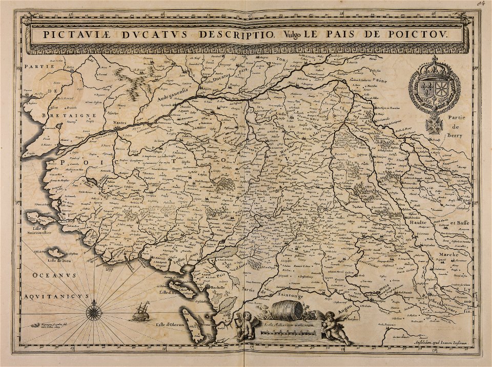 Pictauiae ducatus descriptio vulgo le pais de Poictou - CBT 5879290