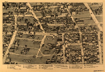 Pictorial St. Louis, the great metropolis of the Mississippi valley; a topographical survey drawn in perspective A.D. 1875, LOC rc01001392-11