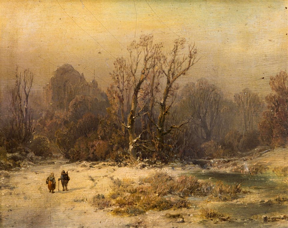 August Piepenhagen - Winterlandschaft
