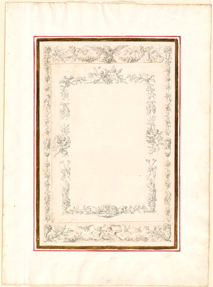 Piazzetta - Two Decorative Borders, 1961.126