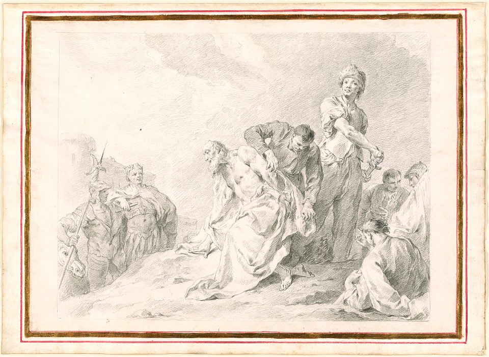Piazzetta - Martyrdom of St. Paul, 1961.1276