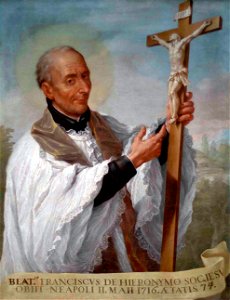 Pier Leone Ghezzi 1716 Portrait de Francesco di Girolamo