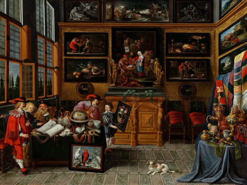 Picture Gallery attributed to Cornelis de Baellieur, the Elder, c. 1635-40
