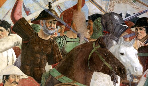Piero della Francesca - 8. Battle between Heraclius and Chosroes (detail) - WGA17558