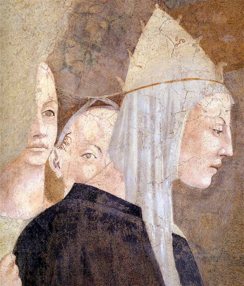 Piero della Francesca - 7a. Finding of the True Cross (detail) - WGA17536