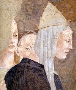 Piero della Francesca - 7a. Finding of the True Cross (detail) - WGA17536