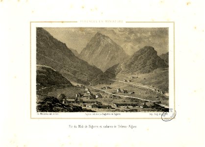 Pic du Midi de Bigorre et cabanes de Trêmes-Aïgues - Fonds Ancely - Num. Pyr. 205 (4)