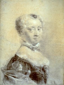 Piazzetta - Portrait of Sophie Juliane von der Schulenburg, c. 1531, 1971.328. Free illustration for personal and commercial use.