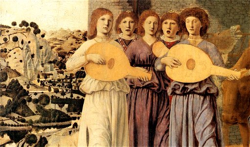 Piero della Francesca - Nativity (detail) - WGA17622