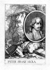 Pier Francesco Mola (portrait gravé)