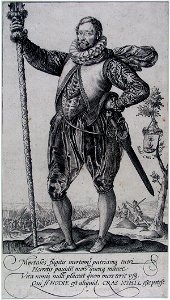 Piekenier - Pikeman (Hendrick Goltzius)