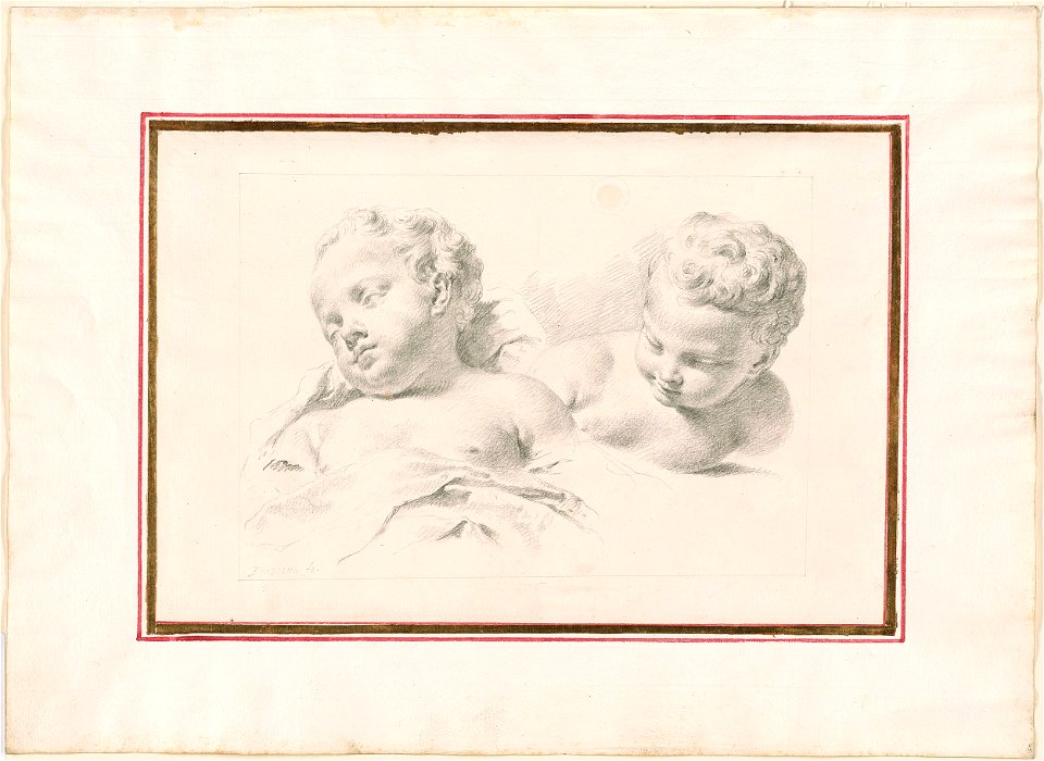 Piazzetta - Two Studies of a Boy, 1961.1245