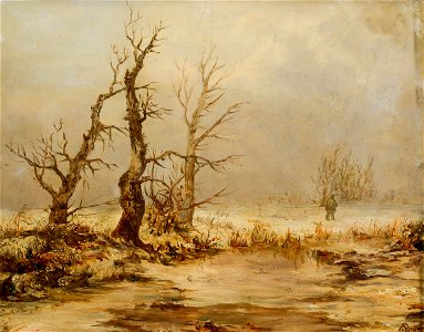 August Piepenhagen - Winterliche Landschaft