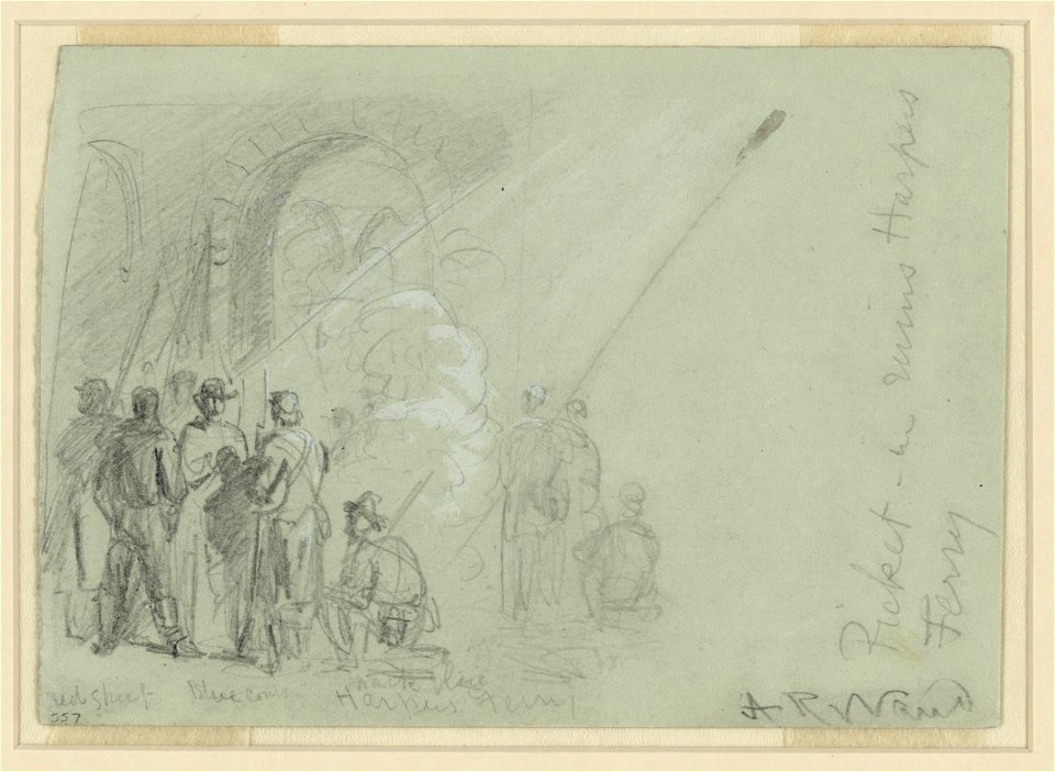 Picket in ruins Harpers Ferry LCCN2004660384