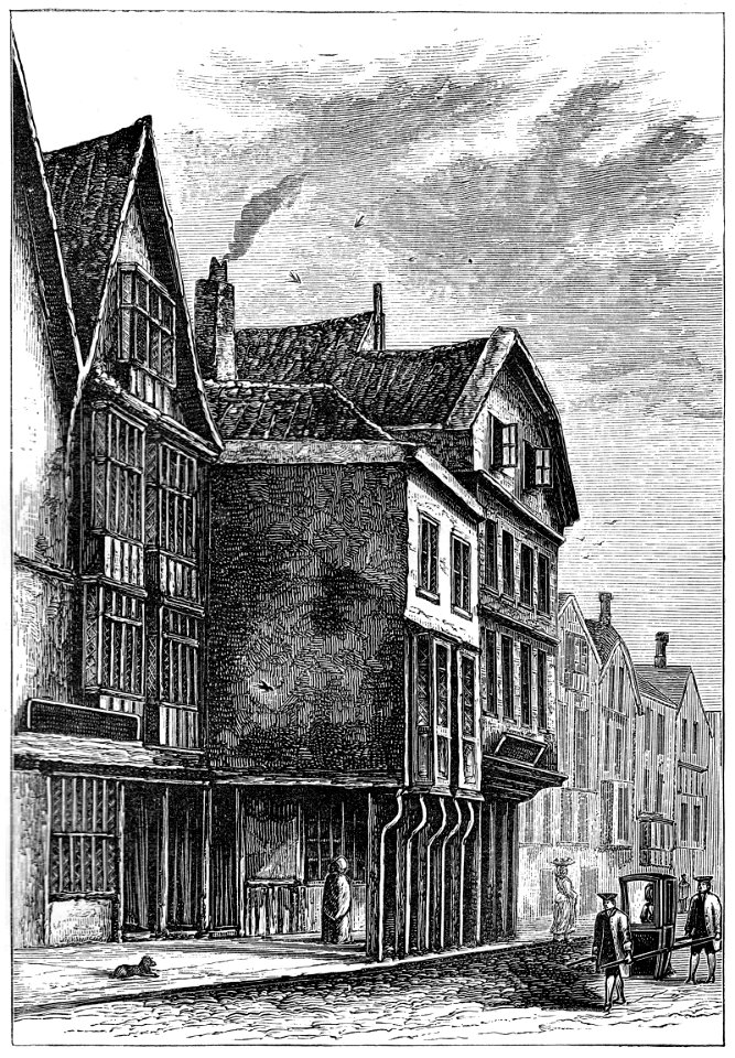 Pie Poudre Court in Old Market Street, Bristol