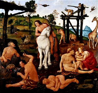 Piero di Cosimo - Vulcano e Eolo