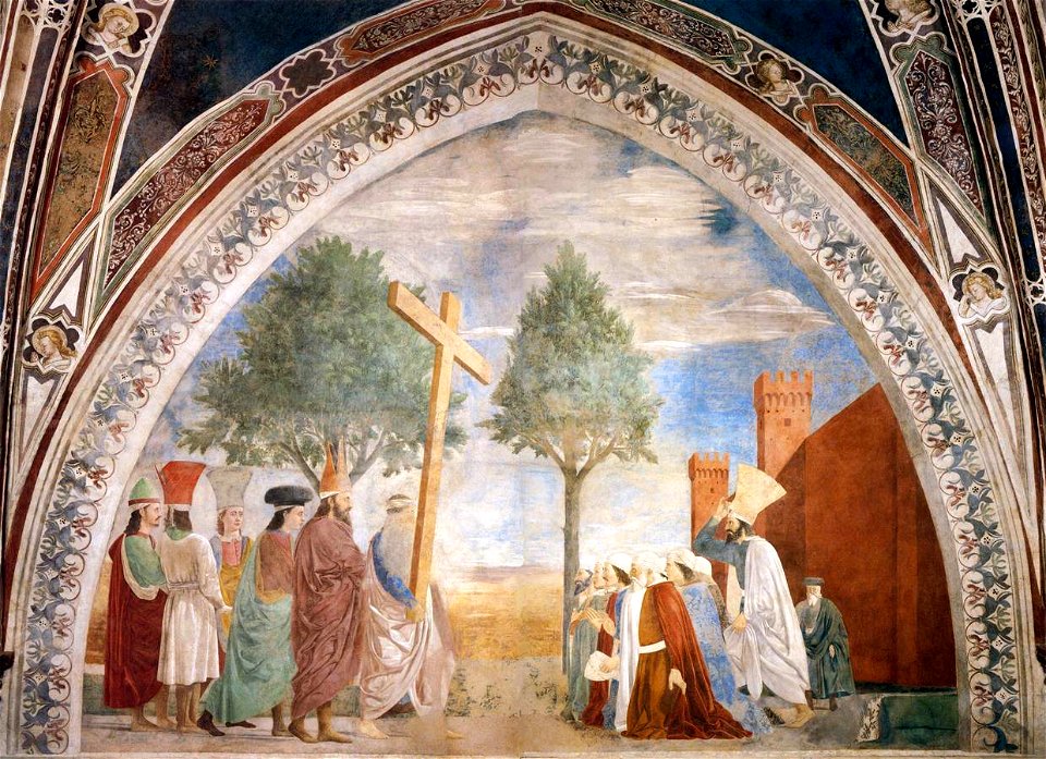 Piero della Francesca - 9. Exaltation of the Cross - WGA17570
