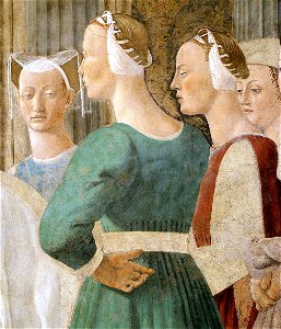 Piero della Francesca - 2b. Meeting between the Queen of Sheba and King Solomon - WGA17499