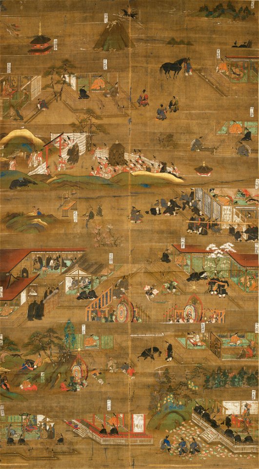 Pictorial Biography of Shotoku Taishi (Okuraji Nara National Museum)2